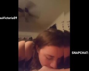 Barely Legal Teen Blowjob and Riding Big Cock, Teen Snapchat Nudes