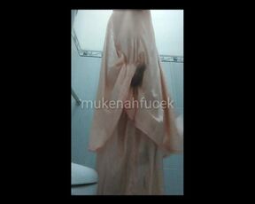 mukenah pink