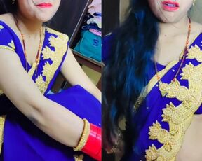 Blue Colour Saree Me Nangi Hairy Sex Full Hd Voice Porn video