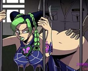 Jolyne Kujo Gets her Thicc Ass Interrogated (Jojo's Bizarre Adventure Commission)