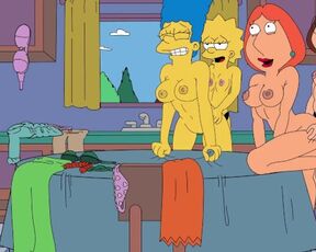 ORGIA SIMPSON AND FAMILY GUY