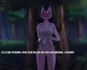 Recibiendo y dándole una mamada a Tsuyu de My Hero Academy - RE:Hero Academy