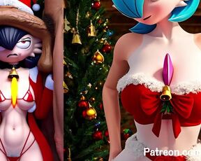 Christmas party hentai - Pokemon Gardevoir